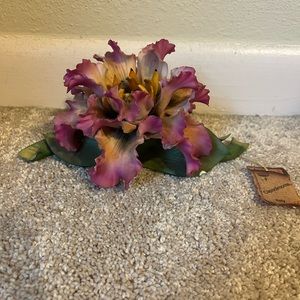 Napoleon capodimonte ceramic flower